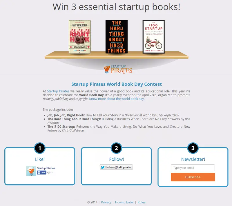 Win 3 essential startup books! - worldbookday_startuppirates_org