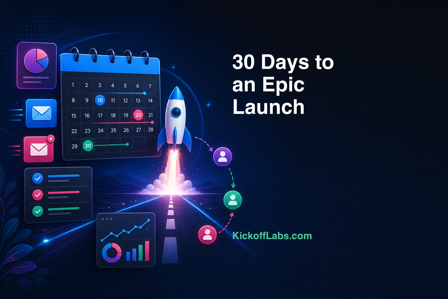 30 Days to an Epic Launch: A Daily Plan to Start Your Business Online