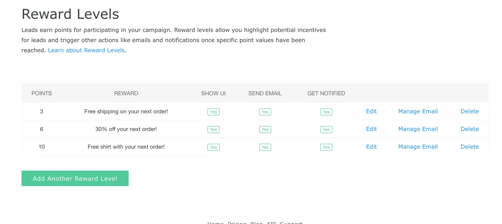 Rewards Dashboard