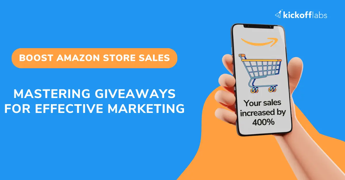 Boost Amazon Store Sales with Giveaways that Stand Out