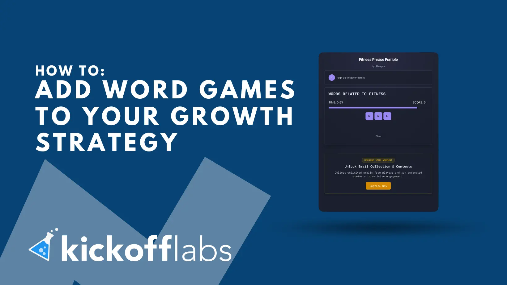 Grow your brand with daily word games.