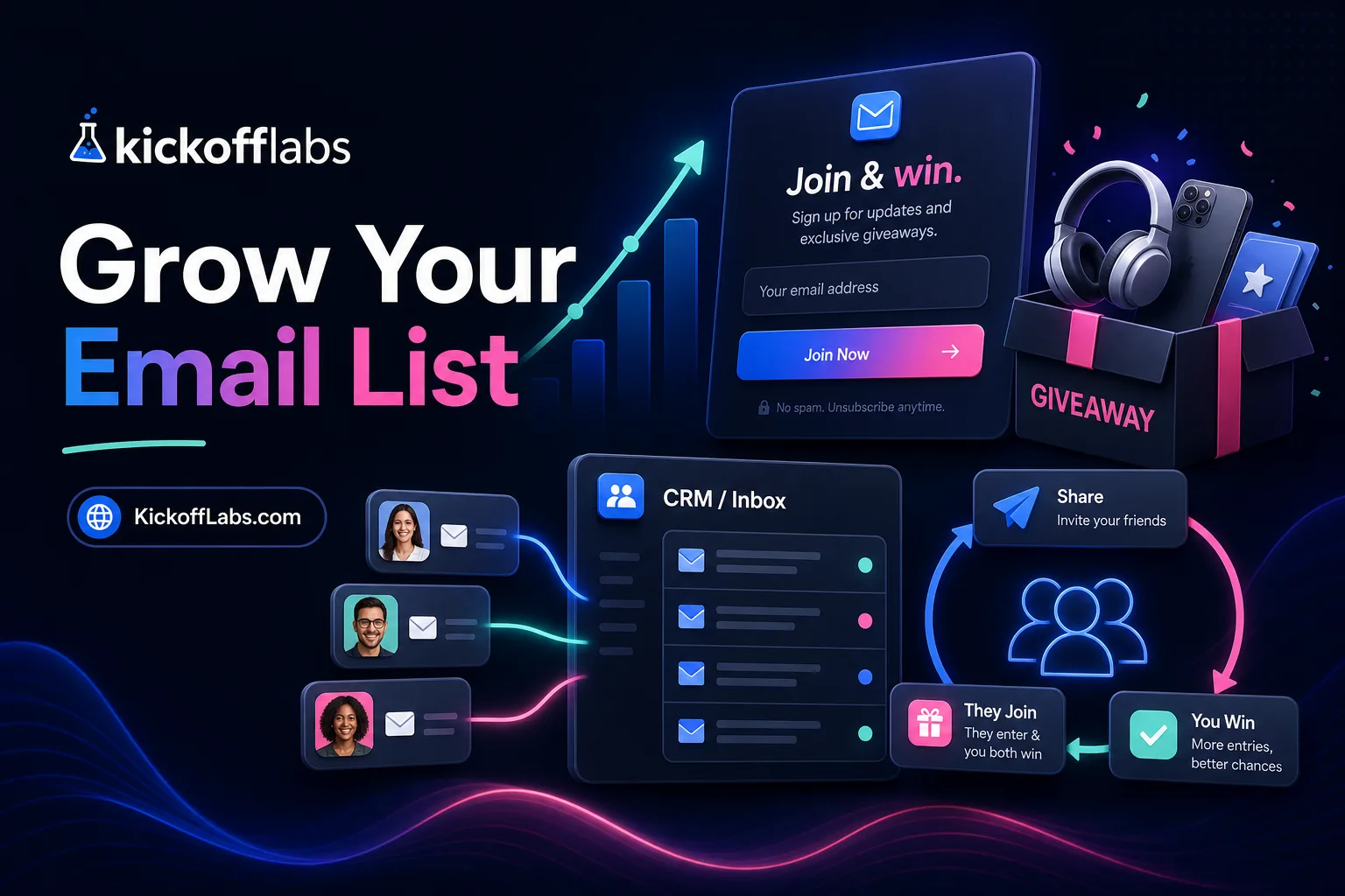 Grow Your Email List with Giveaways