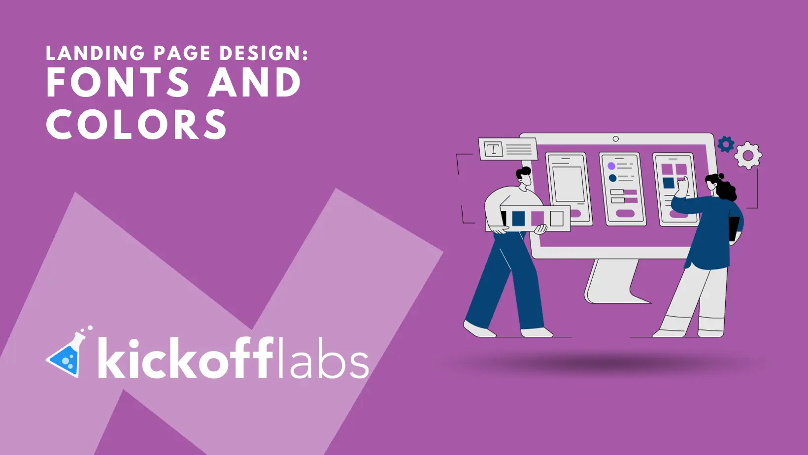 Landing Page Design: Optimizing Fonts and Colors for Conversions
