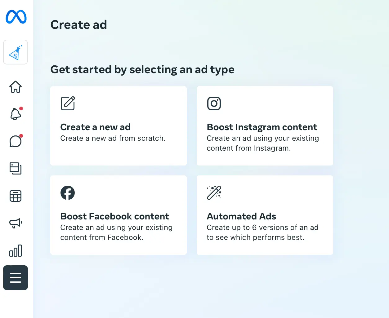 Facebook Ads example