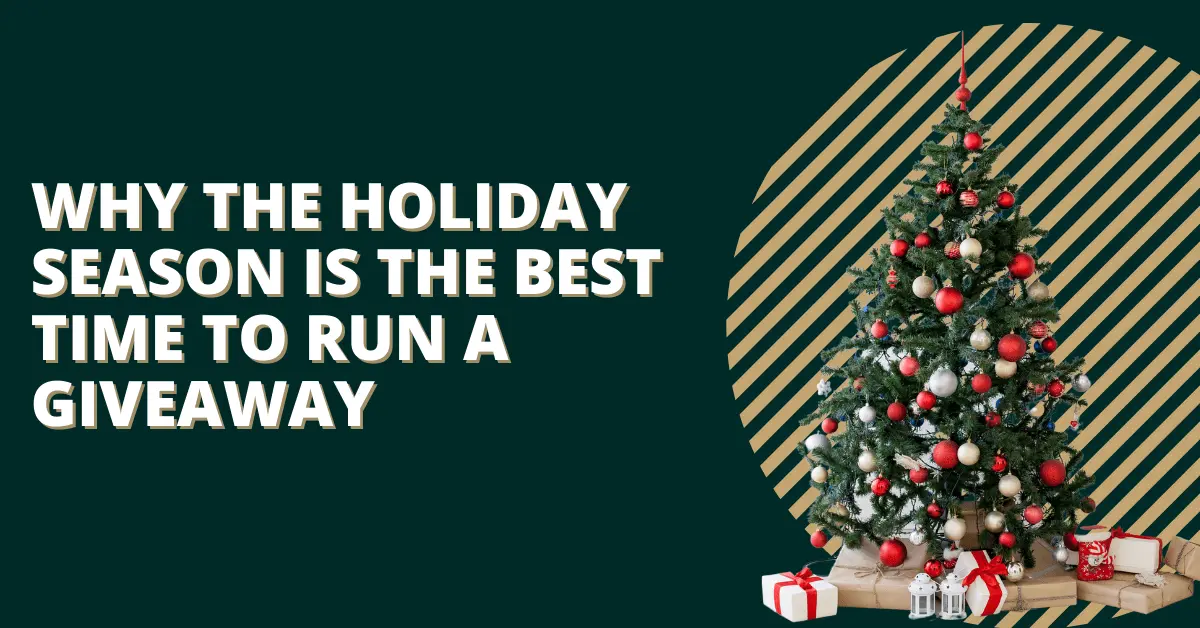 Run a giveaway this holiday season
