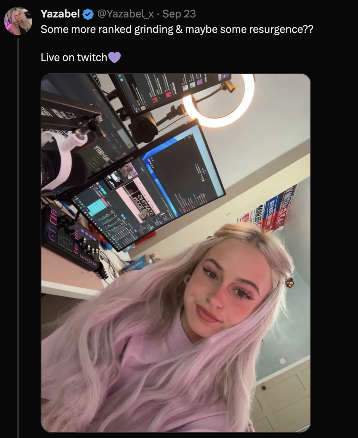 Twitch advertisement