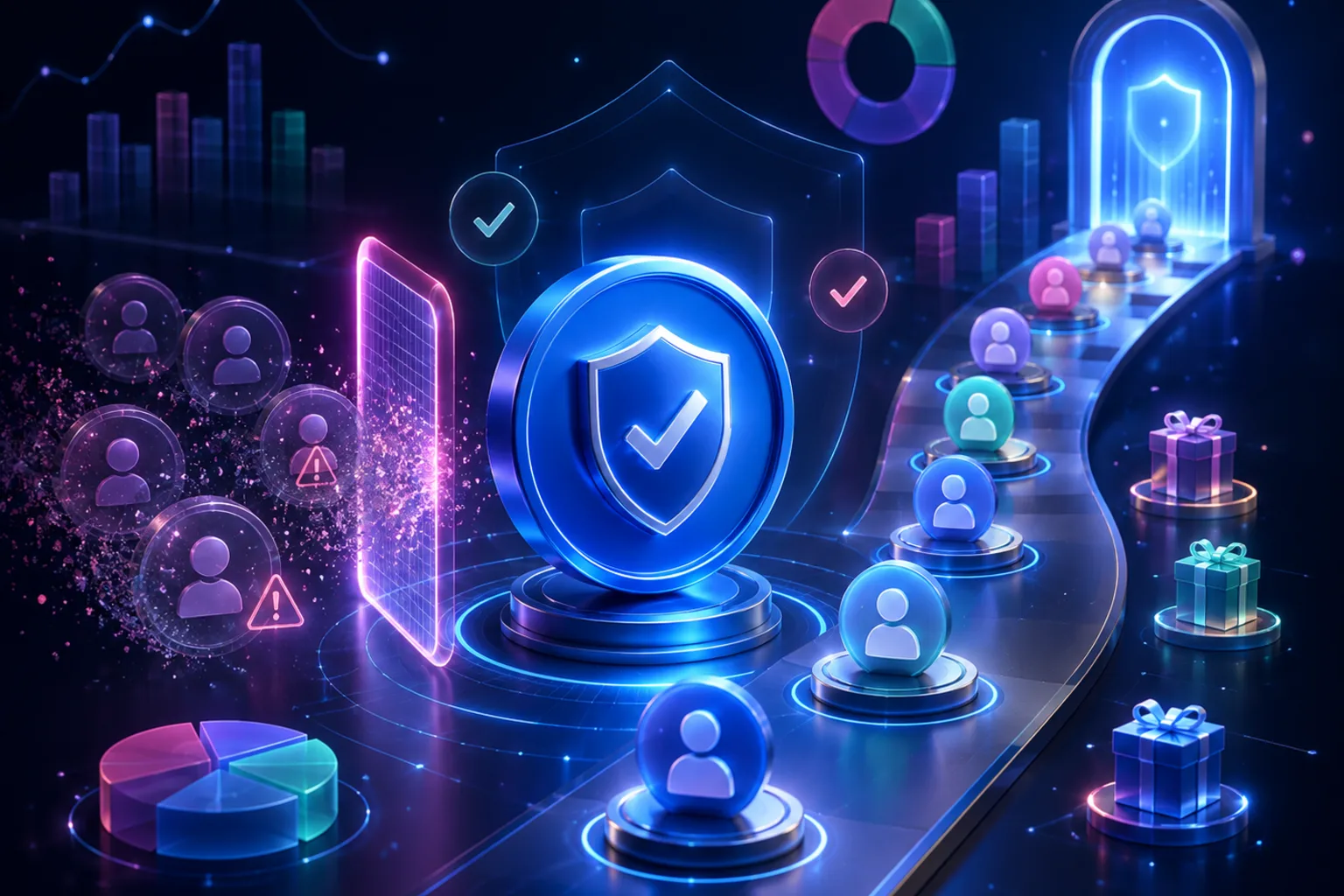 Verification, fraud controls, and honest ranking protect a referral waitlist