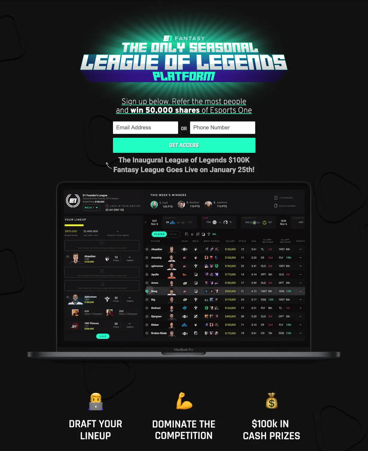 How Esports One Mobilized a VIP Influencer Program to Crush Their Launch Goals