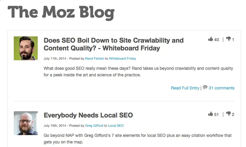 Moz Blog