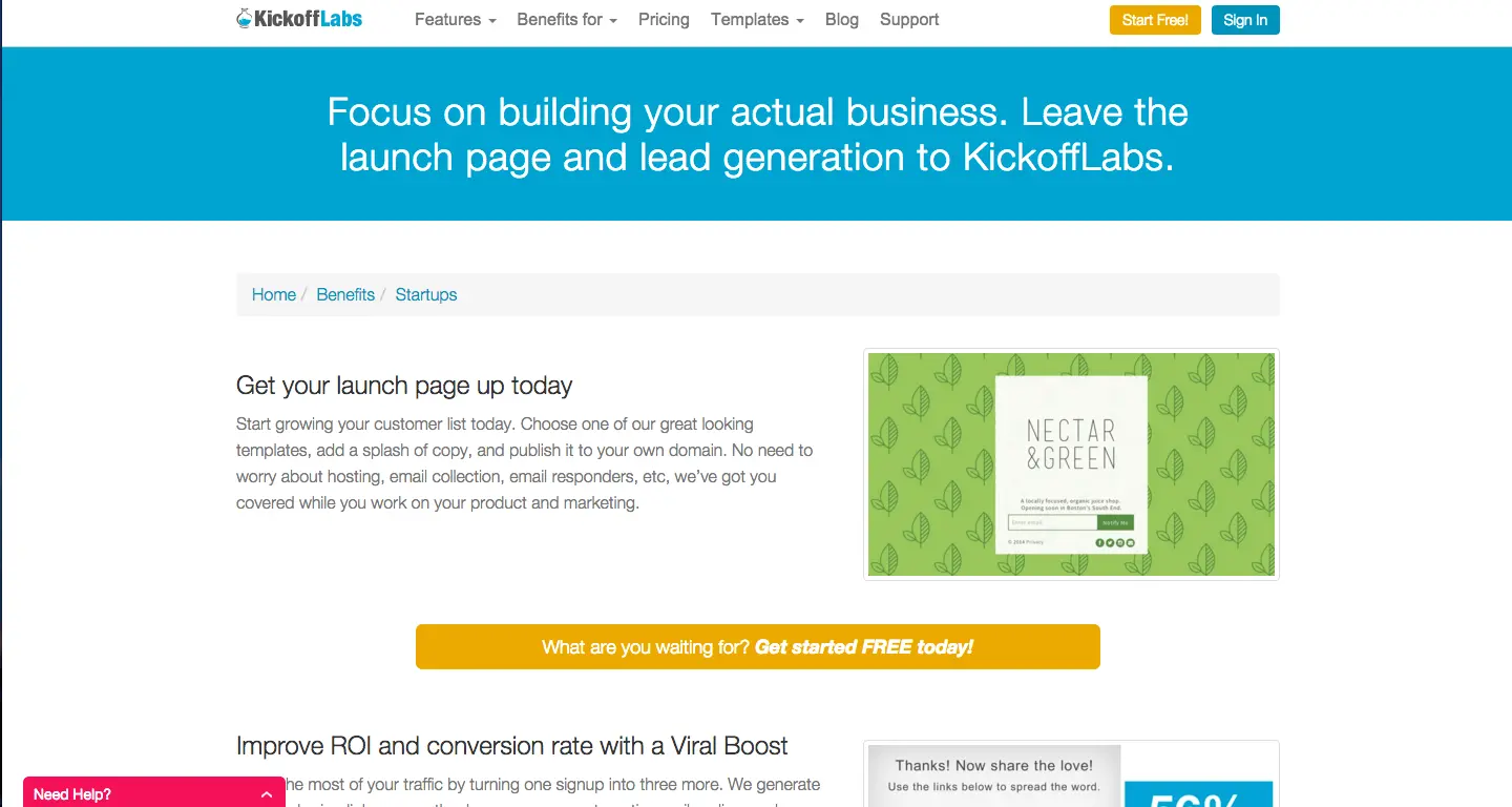 kickofflabs